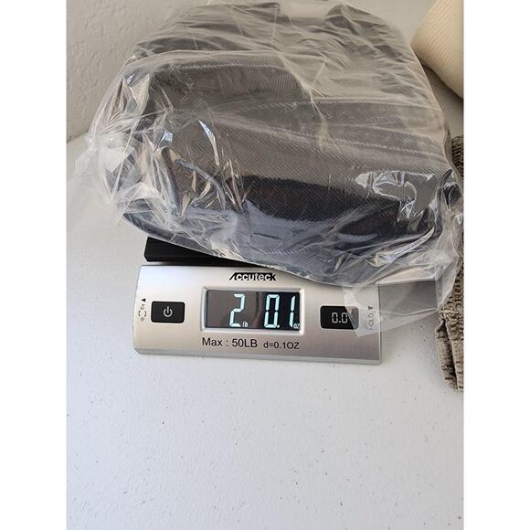 Carhartt Jeans Mens 40x30 Black Denim Workwear Relaxed Fit 3161 BLK Distressed - Picture 11 of 11